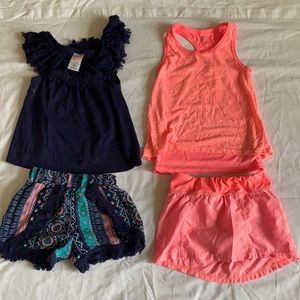 2 girls outfits